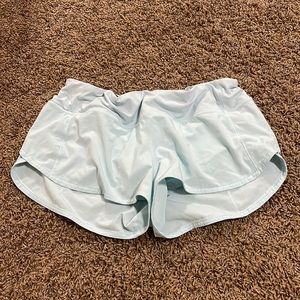 Lululemon Speed Up Low-Rise Lined Short 2.5” - light blue